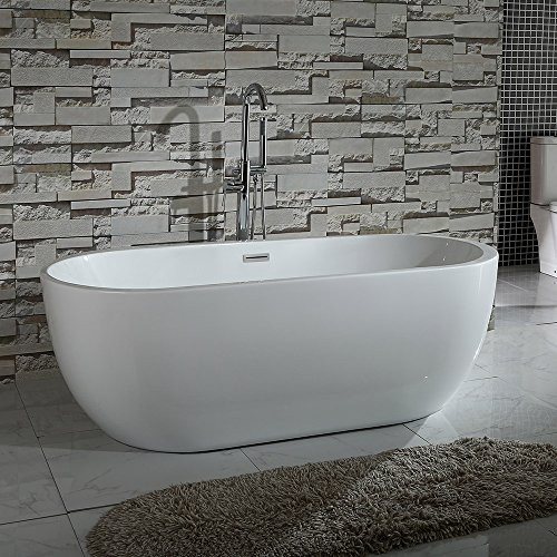 Home Deluxe Codo freistehende Badewanne, 170 × 80 cm
