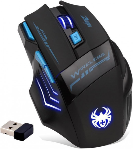 zelotes Kabellose Gaming-Maus