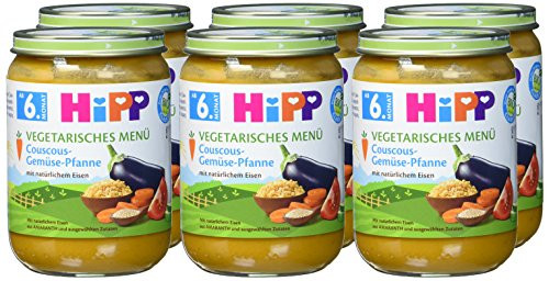HiPP Couscous-Gemüse-Pfanne, 6 × 190 g
