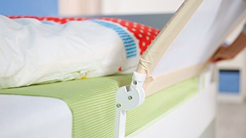 roba Bettschutzgitter, klappbar, beige