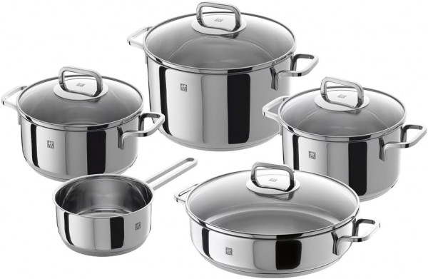 Zwilling Quadro – 5 teiliges Set Kochgeschirr