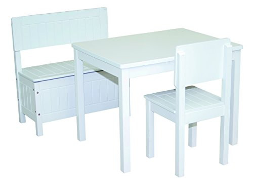 roba Kindertisch, weiß, 66 × 50 cm