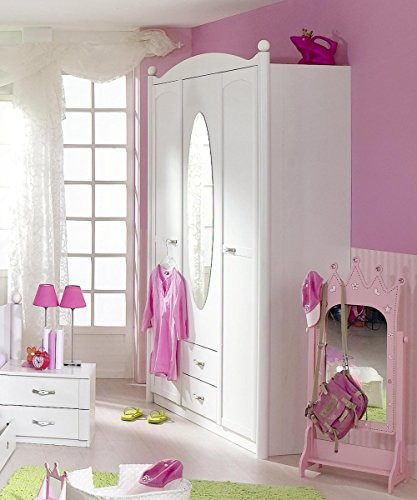Rauch Lilly Jugendzimmer, vierteilig, weiß