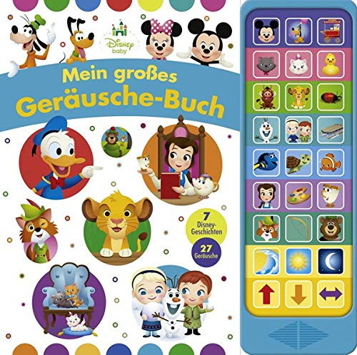 Disney Baby – Mein großes Geräusche-Buch, 24 Seiten