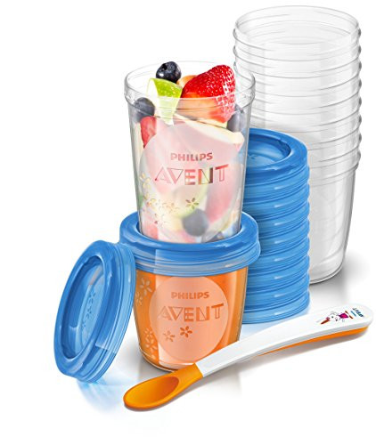Philips Avent SCF721/20 Babynahrungsbehälter, 20 Stück
