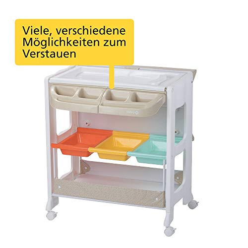 Safety 1st Dolphy Bade-Wickelwagen, Warm Grey