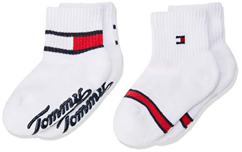 Tommy Hilfiger Baby Heritage ABS-Socken, zwei Paar, weiß