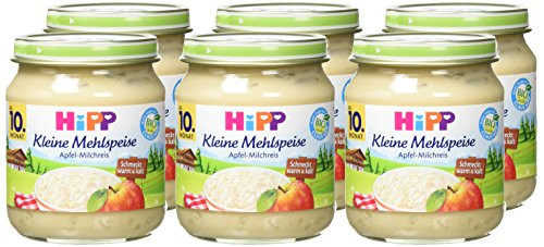 HiPP Milchreis Apfel Bio, 6 × 200 g